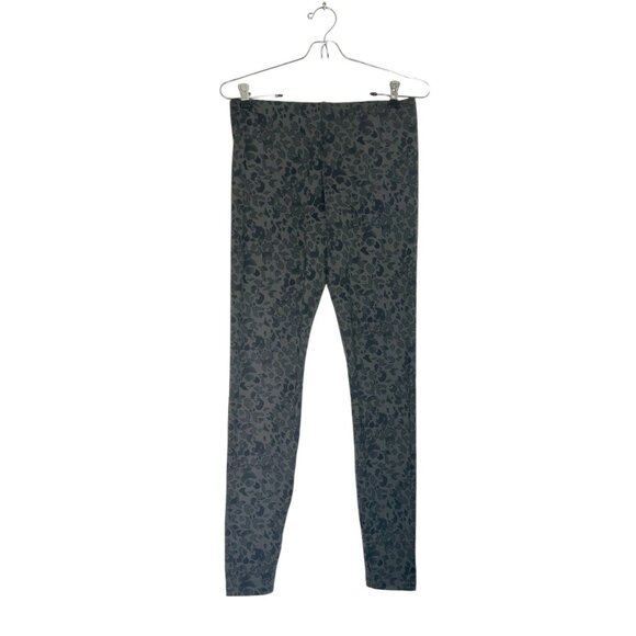 CAbi Leopard Animal Print Leggings in Dark Gray - Sz S - Picture 2 of 6